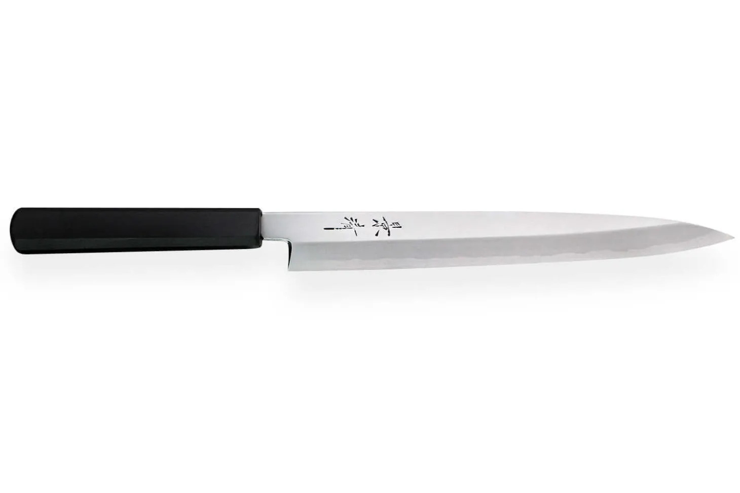 Couteau yanagiba japonais artisanal Kagekiyo Suri Urushi 24cm