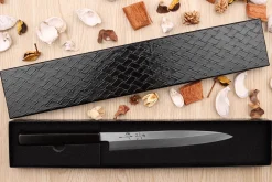Couteau yanagiba japonais artisanal Kagekiyo Suri Urushi 21cm