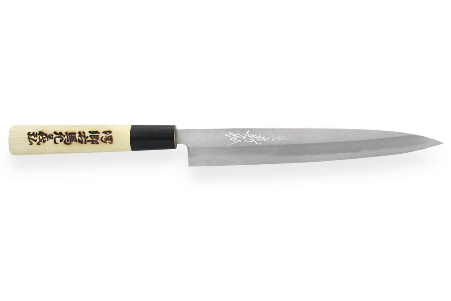Couteau yanagiba japonais artisanal Yoshihiro Jyosaku White 2 steel
