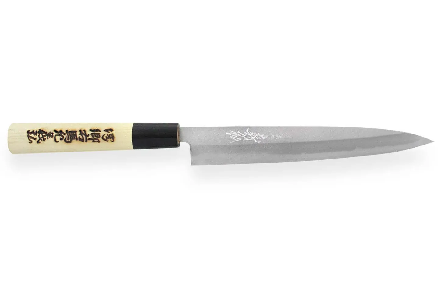 Couteau yanagiba japonais artisanal Yoshihiro Jyosaku White 2 steel
