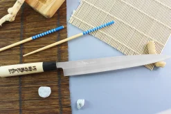Couteau yanagiba japonais artisanal Yoshihiro Jyosaku White 2 steel