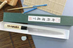 Couteau yanagiba japonais artisanal Yoshihiro Jyosaku White 2 steel