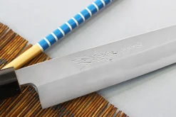 Couteau yanagiba japonais artisanal Yoshihiro Jyosaku White 2 steel