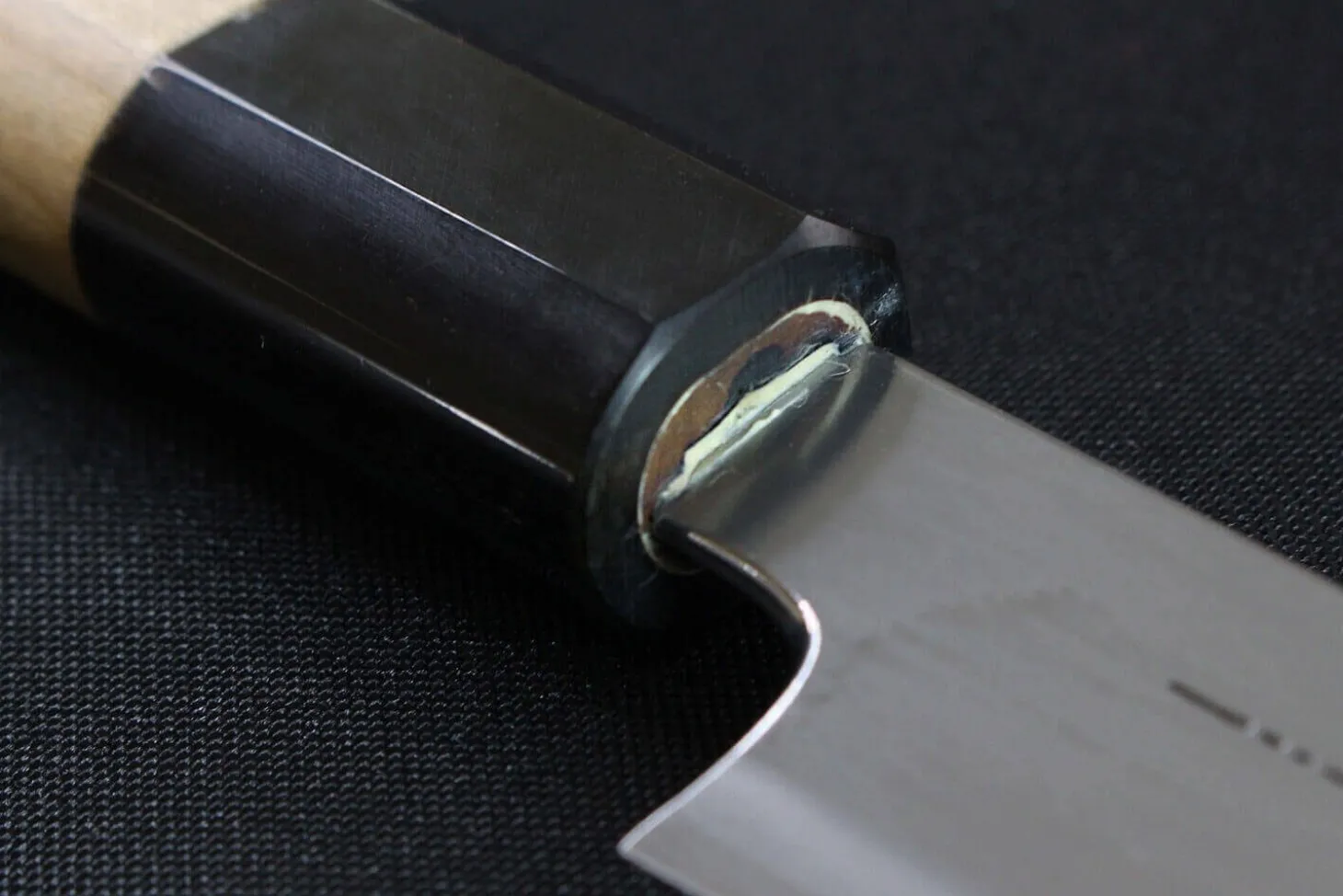 Couteau yanagiba japonais artisanal Kagekiyo Utage White Steel 2 24cm