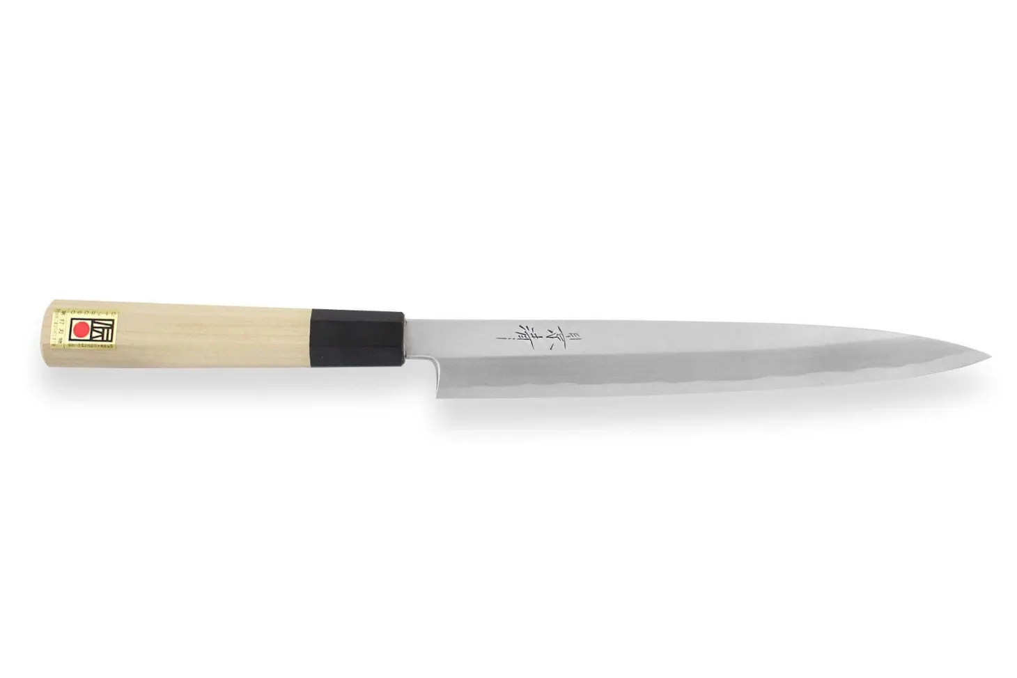 Couteau yanagiba japonais artisanal Kagekiyo Utage White Steel 2 21cm