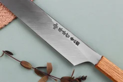 Couteau yanagiba japonais artisanal Sakai Takayuki Homura Guren 30cm