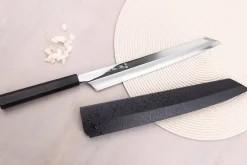 Couteau yanagiba kiritsuke 30cm japonais artisanal Sakai Takayuki Hien