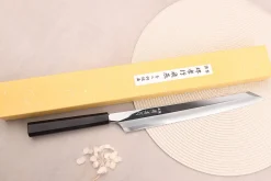 Couteau yanagiba kiritsuke 30cm japonais artisanal Sakai Takayuki Hien