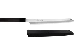 Couteau yanagiba kiritsuke 30cm japonais artisanal Sakai Takayuki Hien