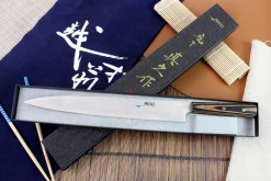 Couteau yanagiba MAC Japanese 30cm manche pakka