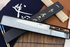 Couteau yanagiba MAC Japanese 22.5cm manche pakka