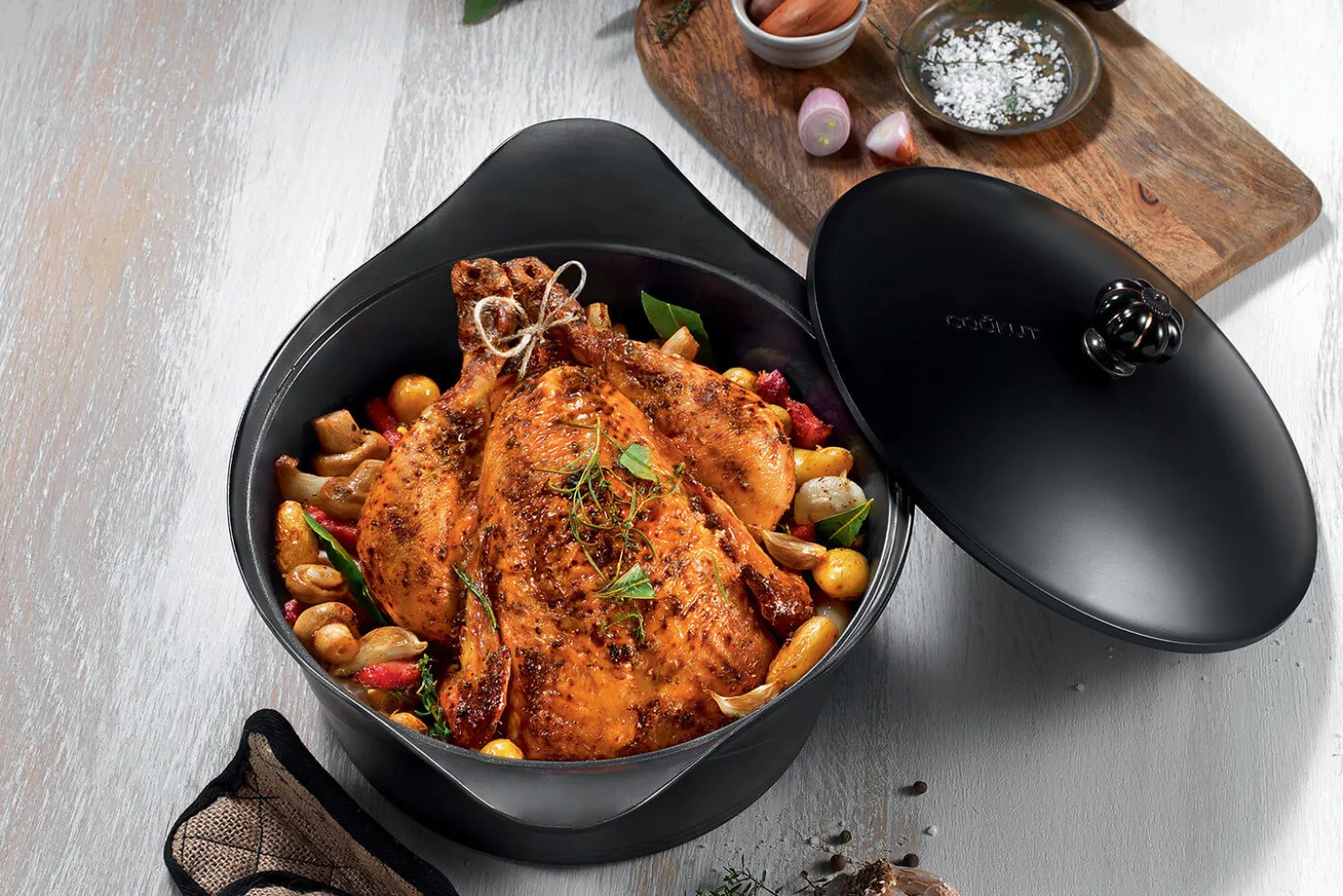 Couvercle Cookut 20cm pour L'Incroyable Casserole et L'Incroyable Cocotte