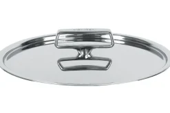 Couvercle Cristel Castel'Pro brillant en acier inoxydable 18/10