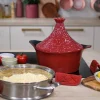Couvercle tajine Cookut en céramique pour L'Incroyable Cocotte 28cm + livret de recettes