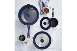 Couvercle universel Beka en verre avec bord silicone