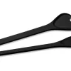 Couverts à salade Continenta Duracore 5365 manche en fibres de bois noir 31,5cm
