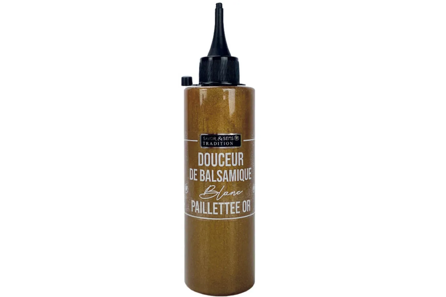Crème balsamique blanc Savor&Sens pailletée 20cl