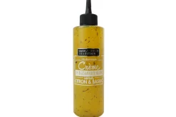 Crème balsamique blanc Savor&Sens saveur citron et basilic 20cl