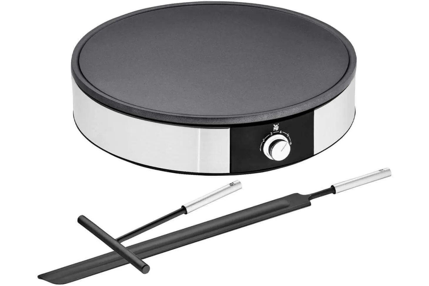 Crêpière électrique WMF Lono 1600W avec ustensiles