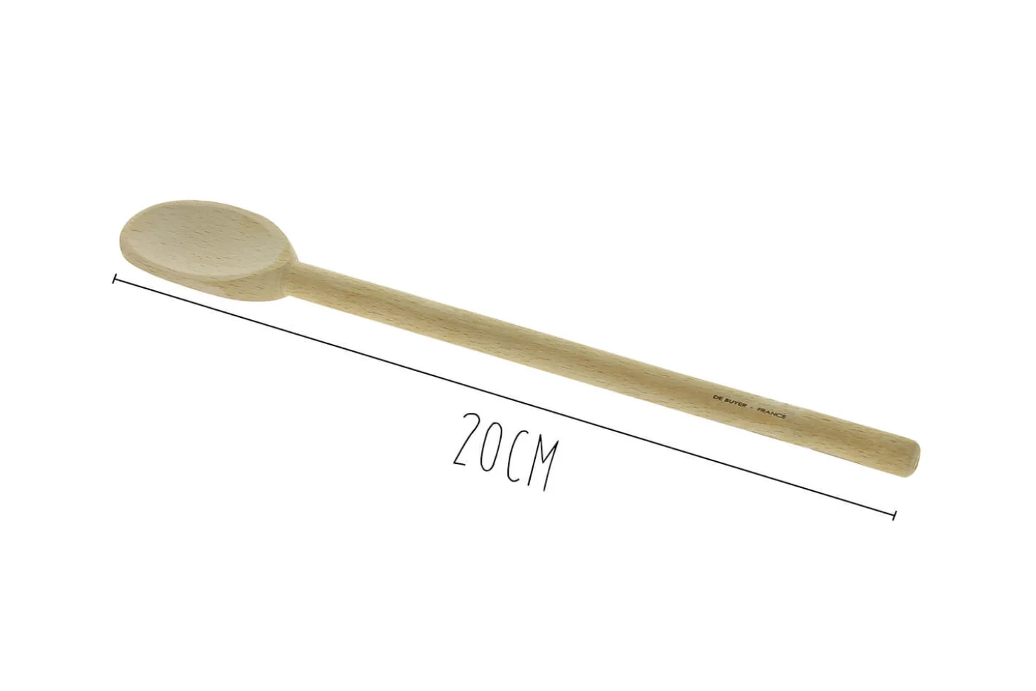 Cuillère anglaise De Buyer B Bois en hêtre