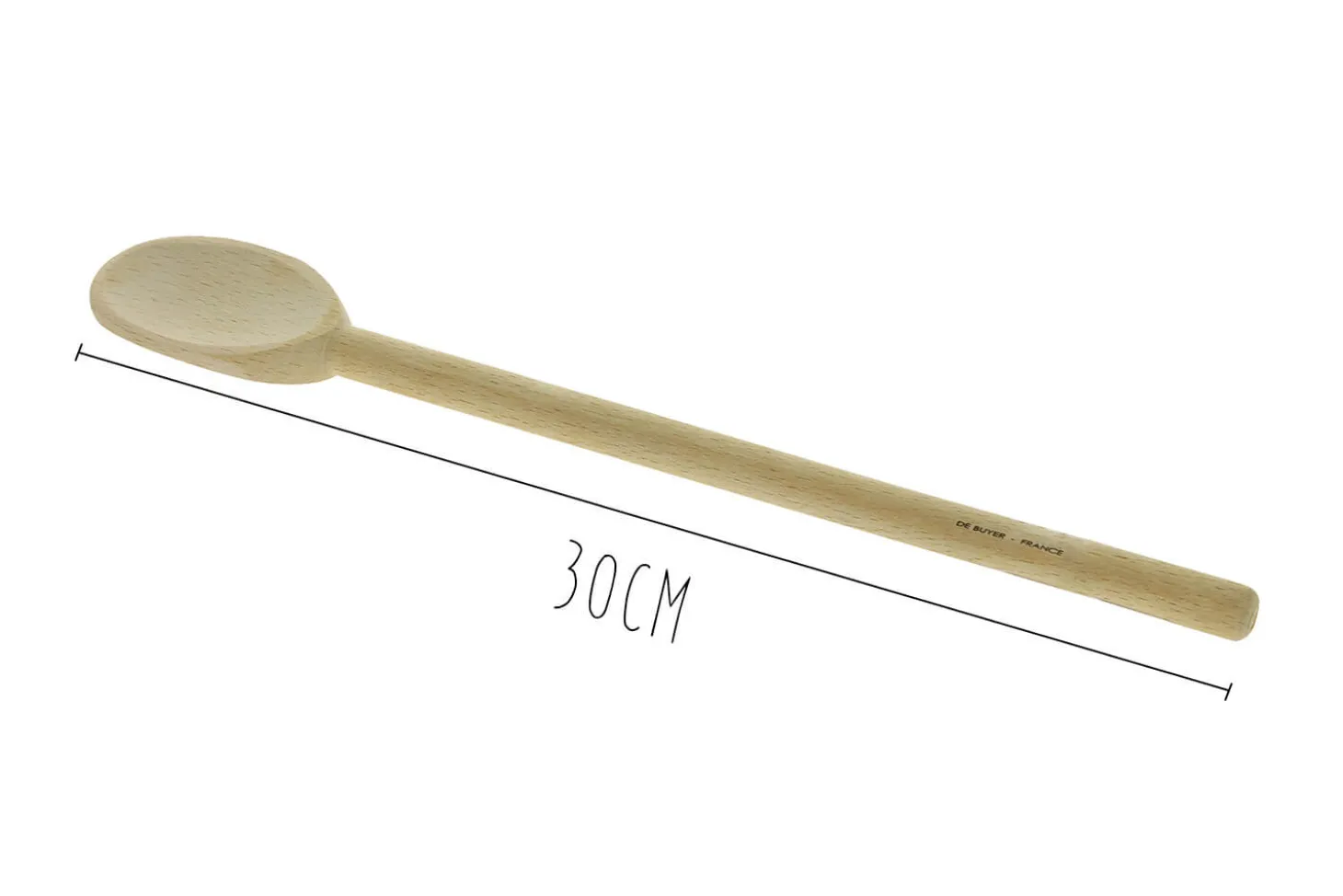 Cuillère anglaise De Buyer B Bois en hêtre