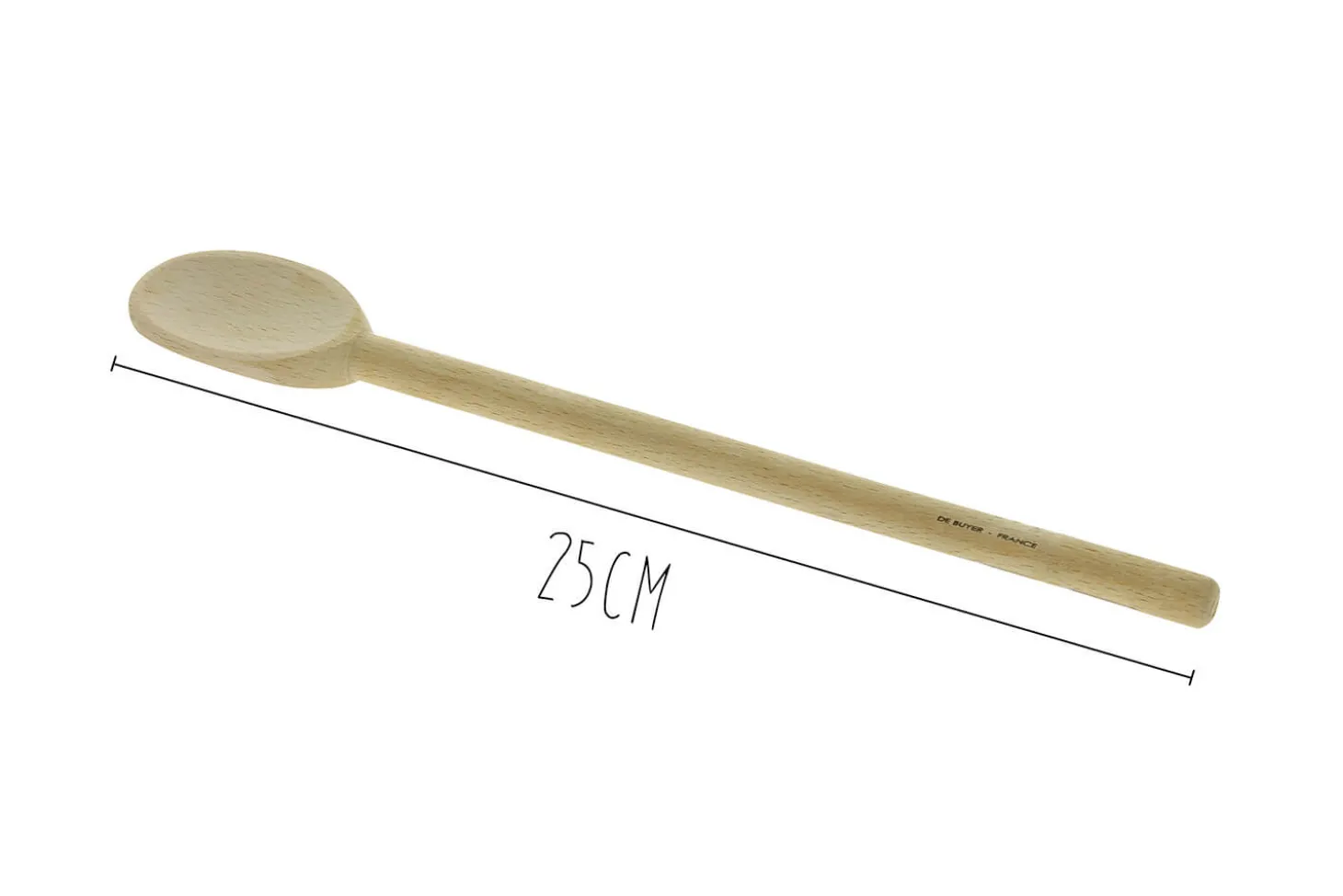 Cuillère anglaise De Buyer B Bois en hêtre