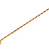 Cuillère à cocktail Point Virgule 26,5cm en inox doré
