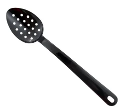 Cuillère de service perforée Exoglass® MATFER professionnelle noire 34cm
