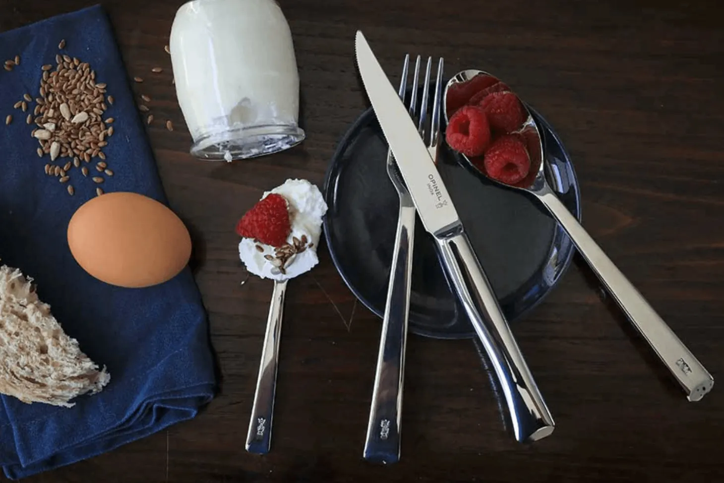 Cuillère de table Opinel Perpétue tout en acier inox