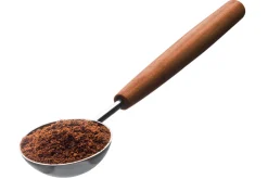 Cuillère doseuse à café Triangle Sense 15ml en inox manche prunier