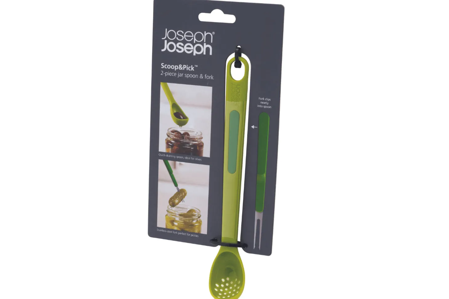 Cuillère et fourchette 2-en-1 Joseph Joseph Scoop&Pick
