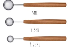 Cuillère à mesurer Triangle Sense acier inox 18/10 manche prunier 1,25ml