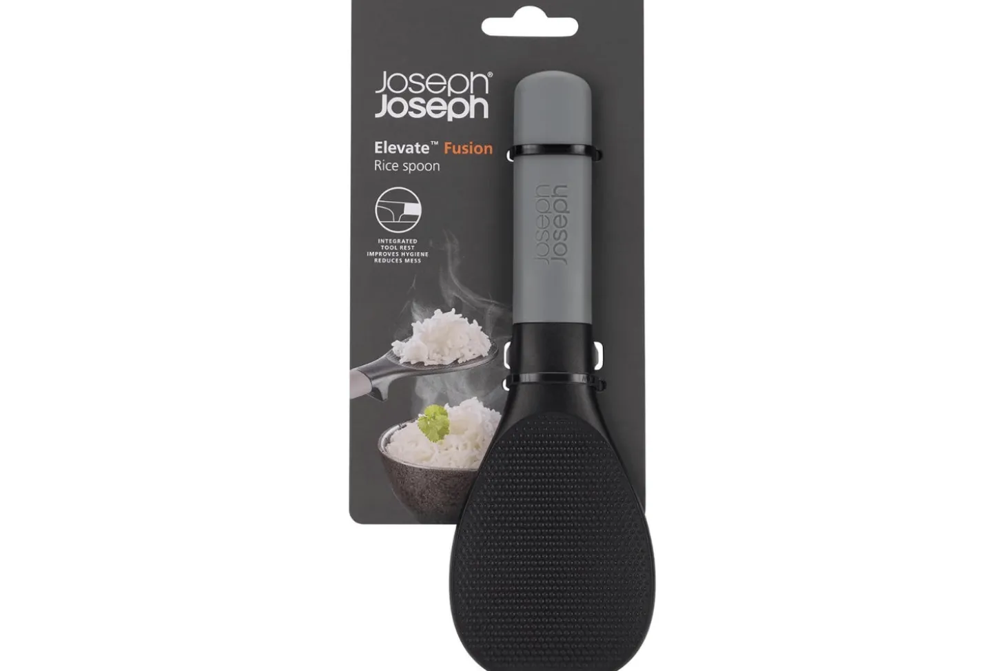 Cuillère à riz Joseph Joseph Elevate Fusion avec reposoir intégré