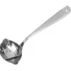 Cuillère à sauce en acier inoxydable pour jus gras et maigre