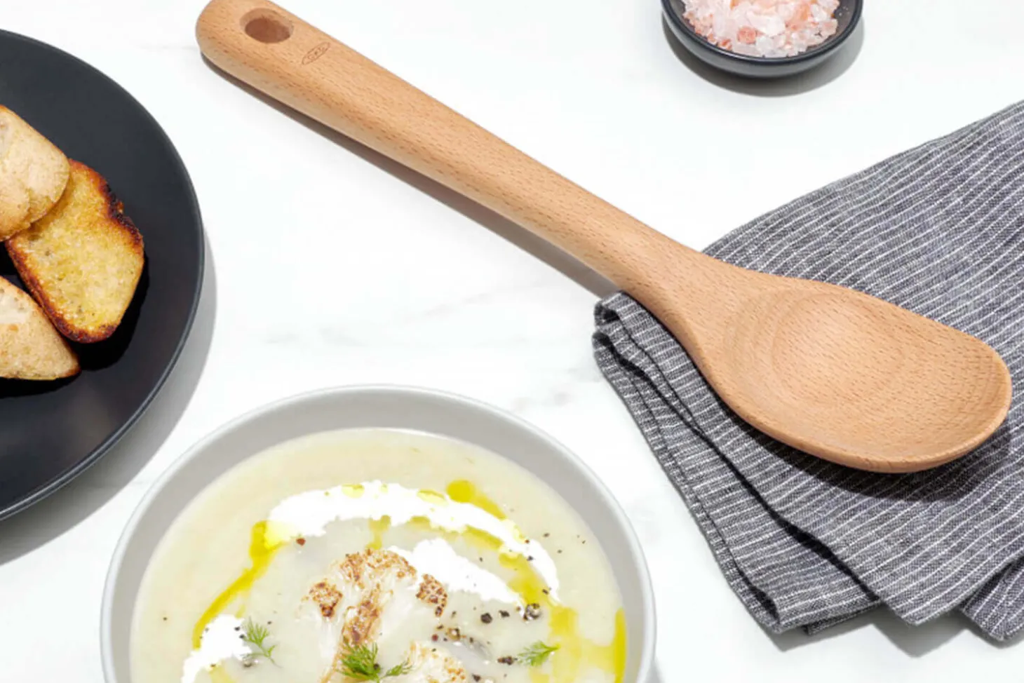 Cuillère à sauce OXO en hêtre 31,5cm