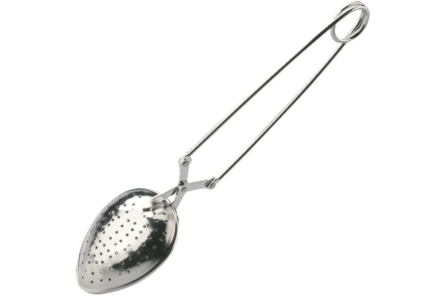 Cuillère à thé Westmark tout inox infuseur intégré - Mécanisme à ressort