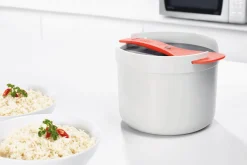 Cuiseur à riz Joseph Joseph M-Cuisine pour micro-ondes blanc