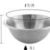 Cul de poule professionnel Matfer 100% acier inox - Diamètre 35cm