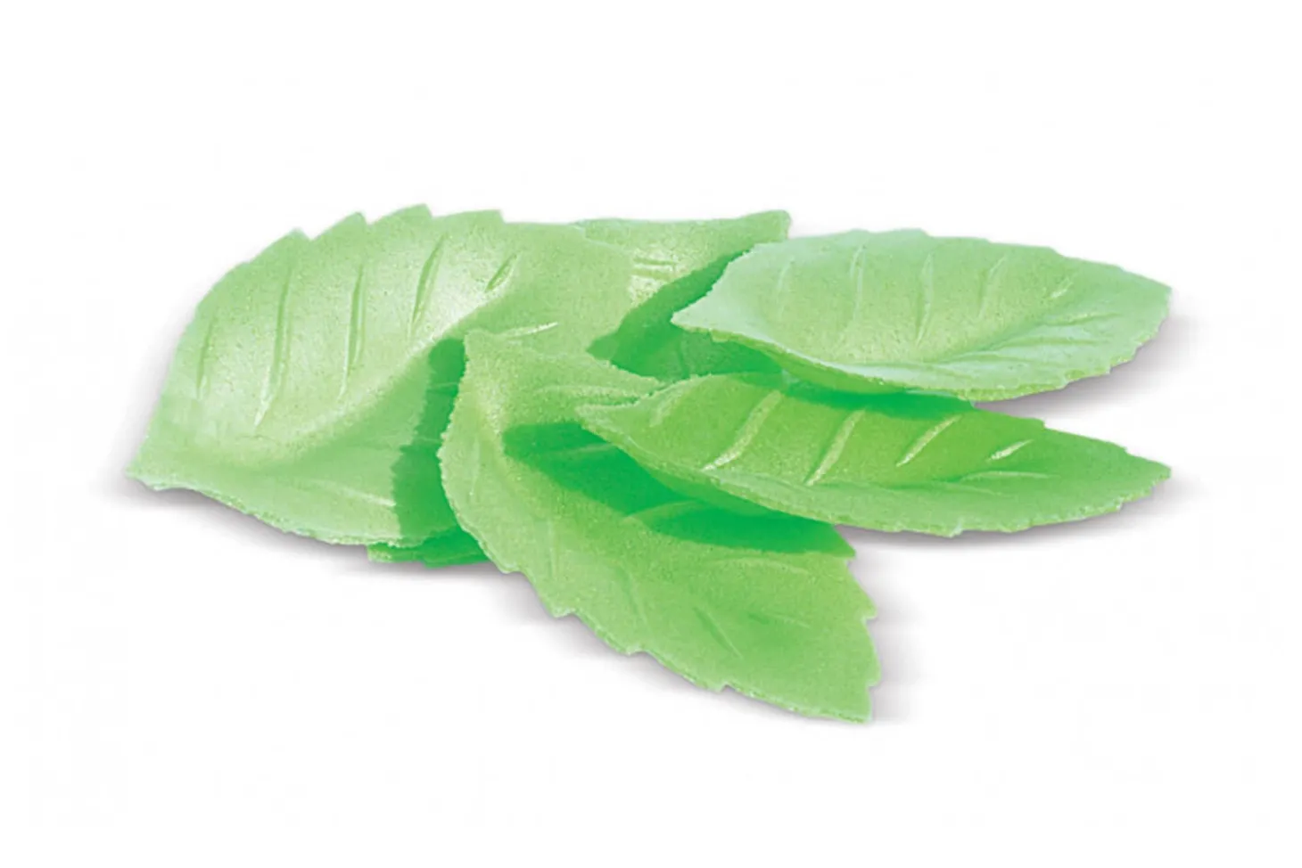 Décors en azyme 24 feuilles vertes Scrapcooking