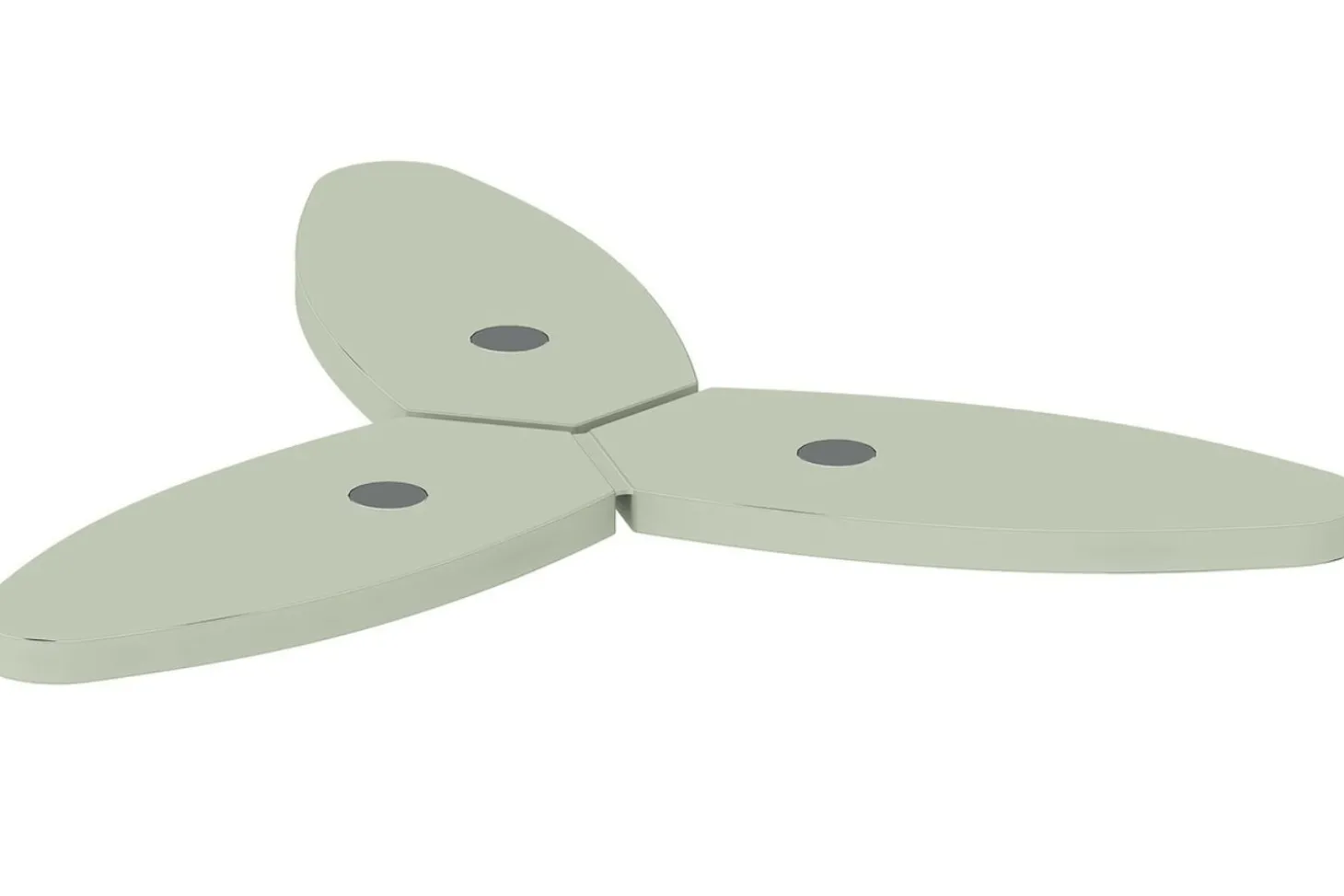 Dessous de plat pliable magnétique Berghoff Leo Moonmist en silicone