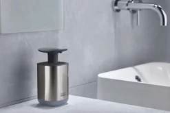 Distributeur de savon Presto Steel en acier inoxydable