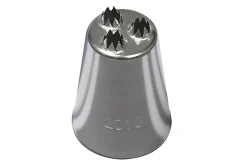 Douille à nid 3 trous cannelés De Buyer inox 31mm