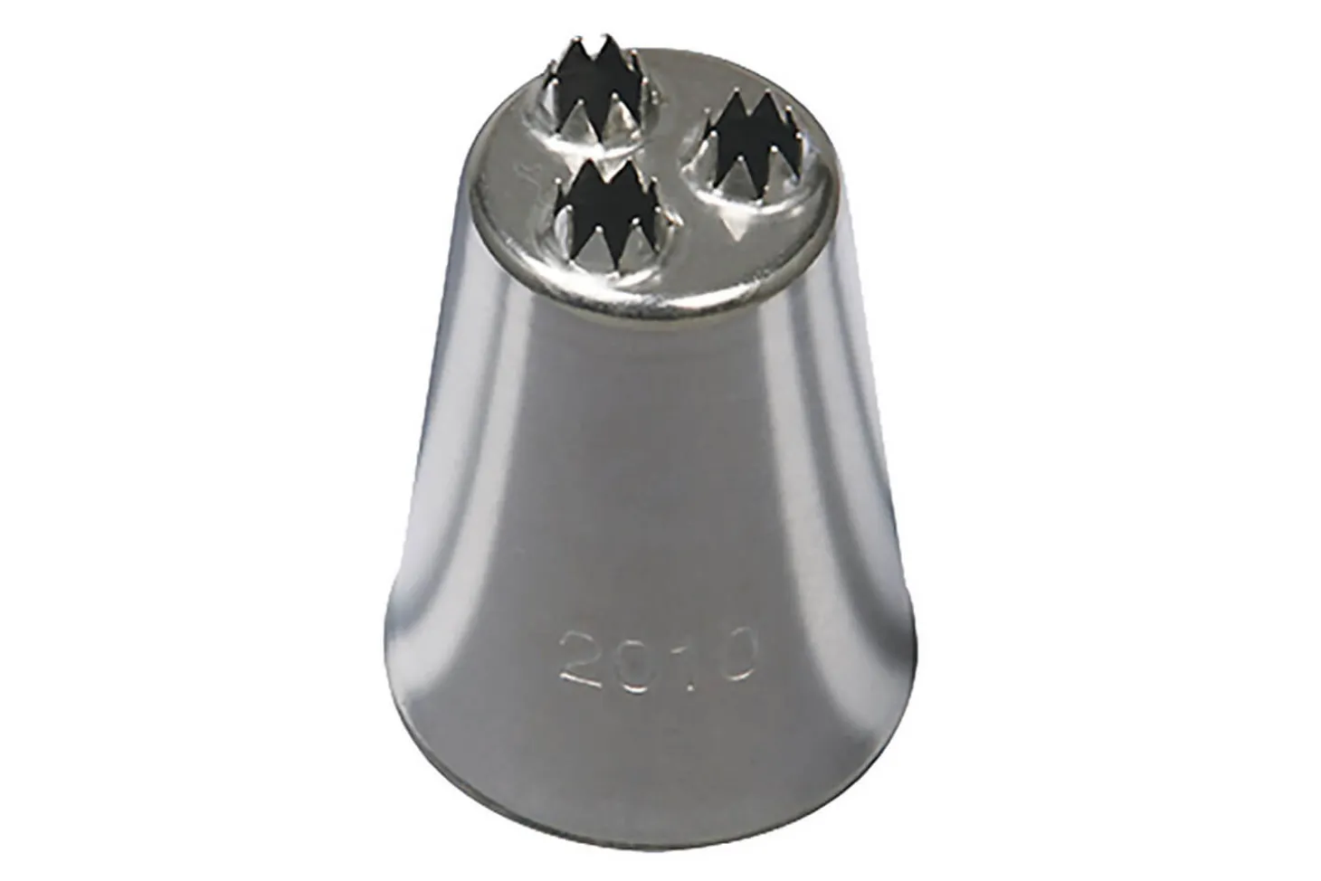 Douille à nid 3 trous cannelés De Buyer inox 31mm