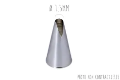 Douille Saint Honoré De Buyer inox