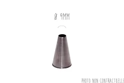 Douille unie De Buyer inox - De 2 à 20mm