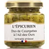 Duo de courgettes à l'ail des Ours artisanal L'Épicurien fabriqué en France 100g