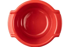 Duo ramequins Peugeot Appolia en céramique rouge diamètre 11cm