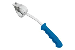 Ecailleur à poisson double cœur Au Nain manche moulé bleu 18cm
