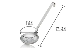 Ecumoire Gefu Baseline acier inox - Diamètre 11cm