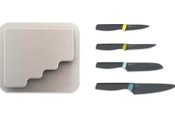 Ensemble de 4 couteaux Joseph Joseph Elevate avec boîtier de rangement pour placard